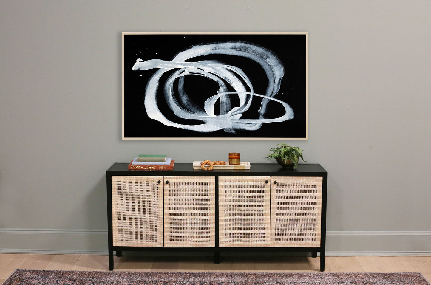 Abstract Frame TV Bundle